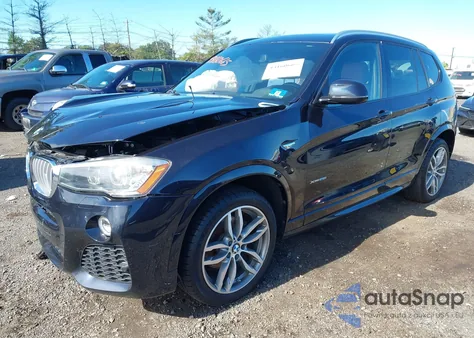 2015 BMW X3 xDrive28I из США, поврежденный, VIN 5UXWX9C54F0D55846